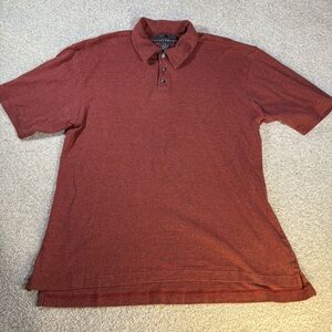 Consensus Sportswear Polo Men’s Size Medium Polo Shirt In Rust